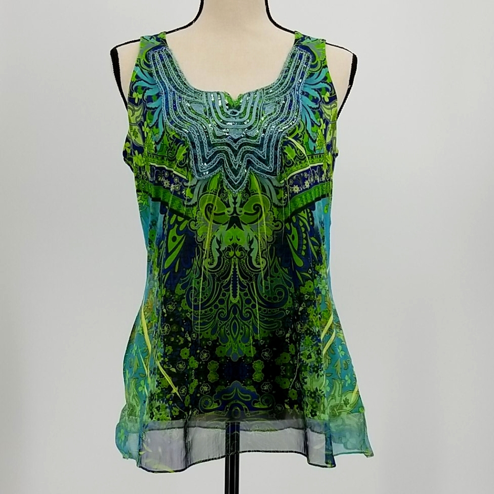 Apt 9 womens sequined tank top.